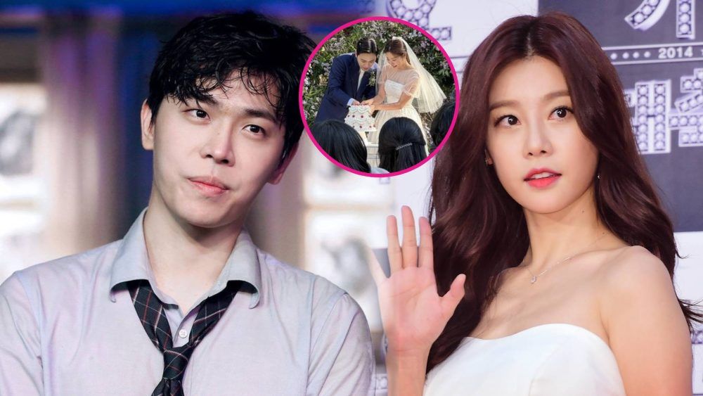 Sojin de Girl's Day y el actor Lee Dong Ha celebran su ceremonia de boda