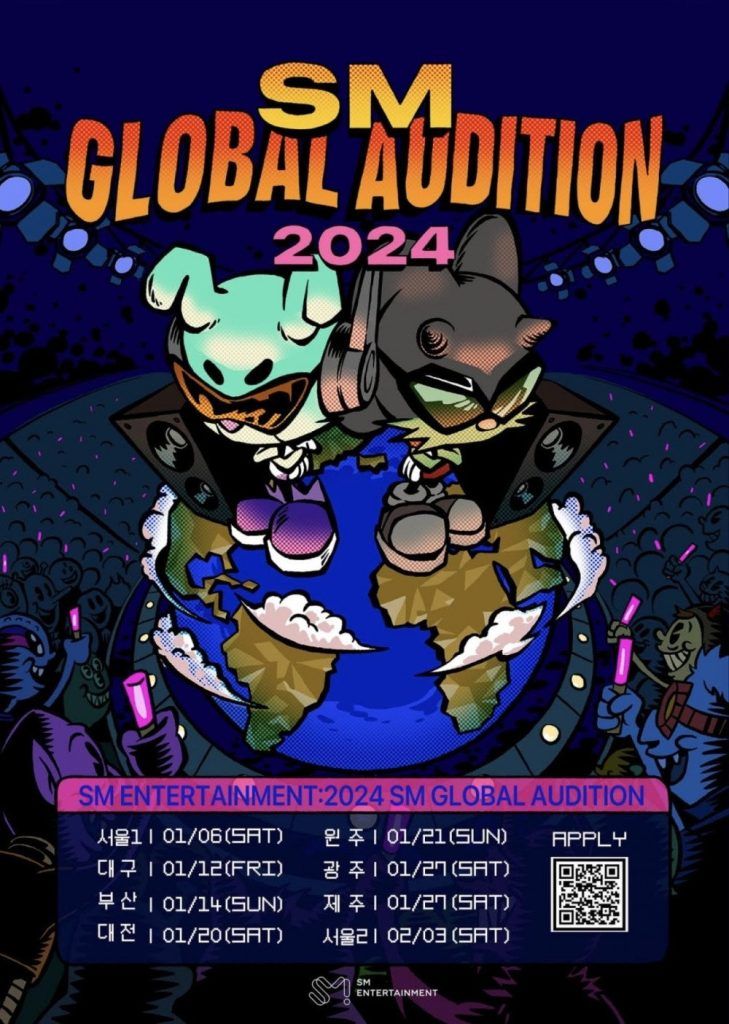 “2024 SM GLOBAL AUDITION” El proyecto de SM Entertainment para