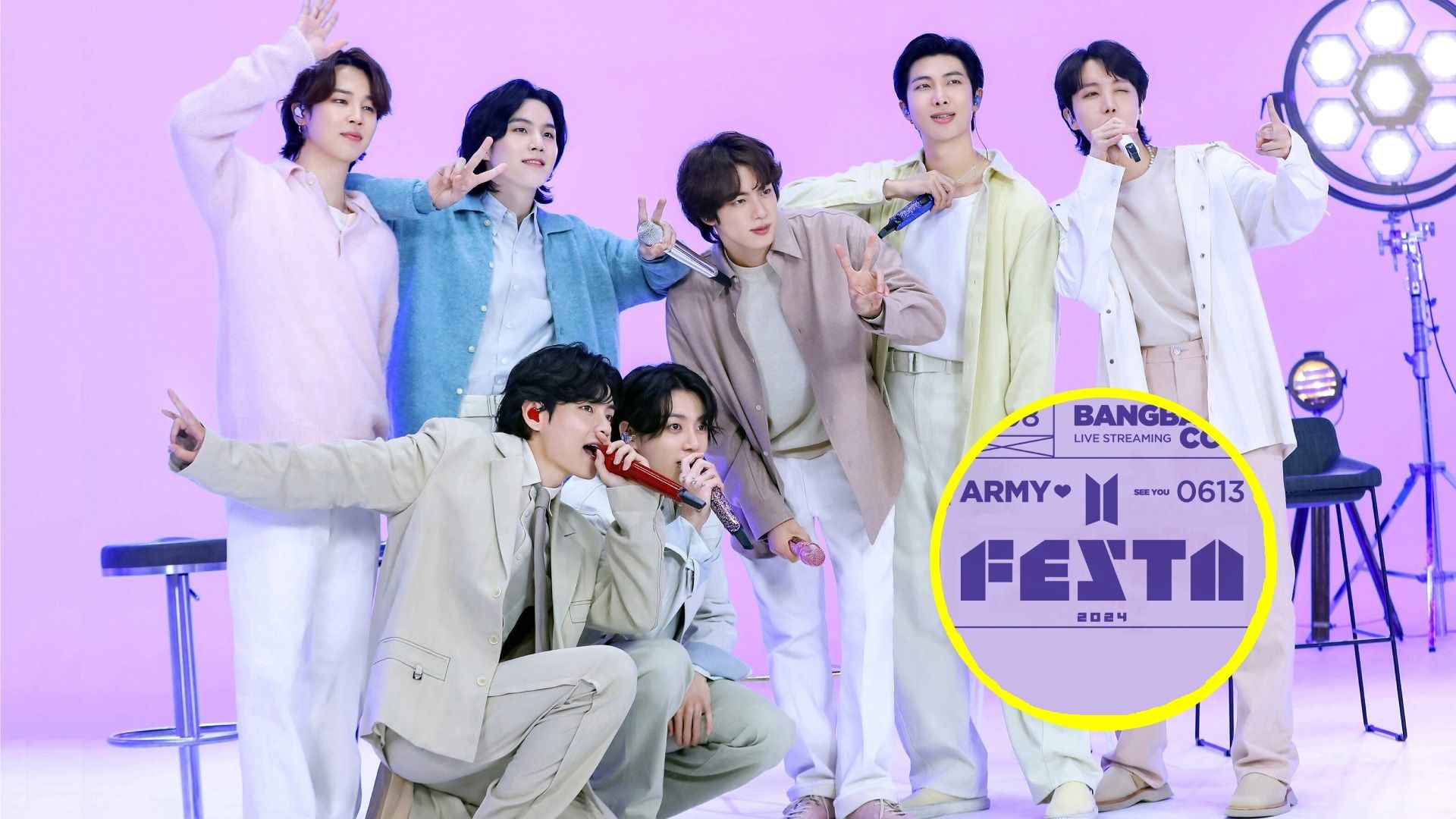 BigHit Music comparte el calendario del "BTS FESTA 2024" creando gran