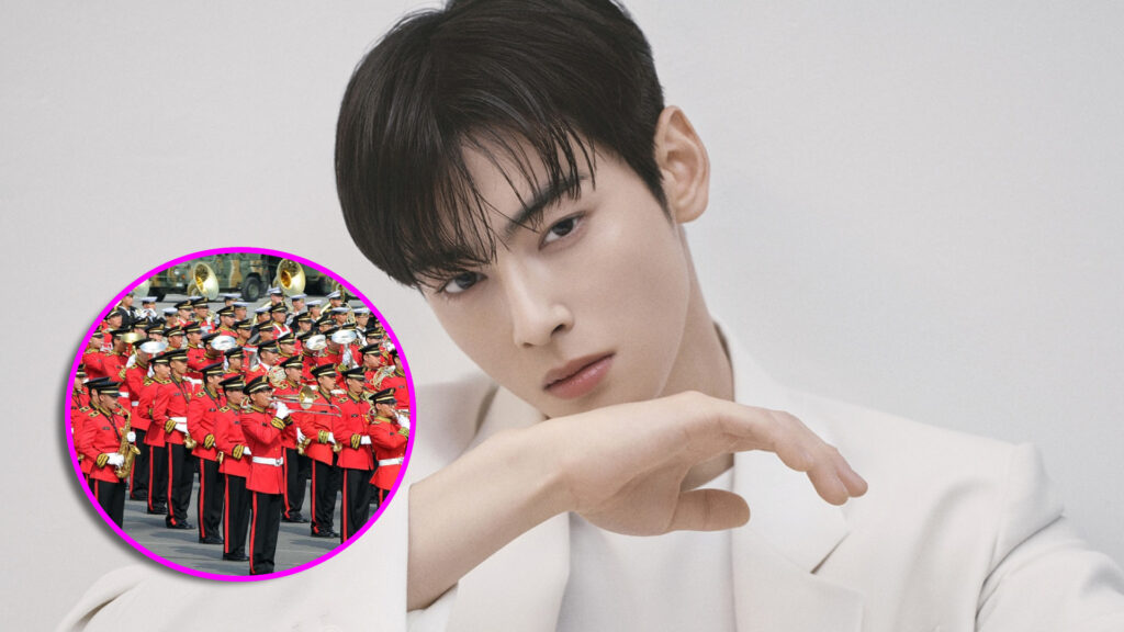 Cha Eun Woo servicio militar
